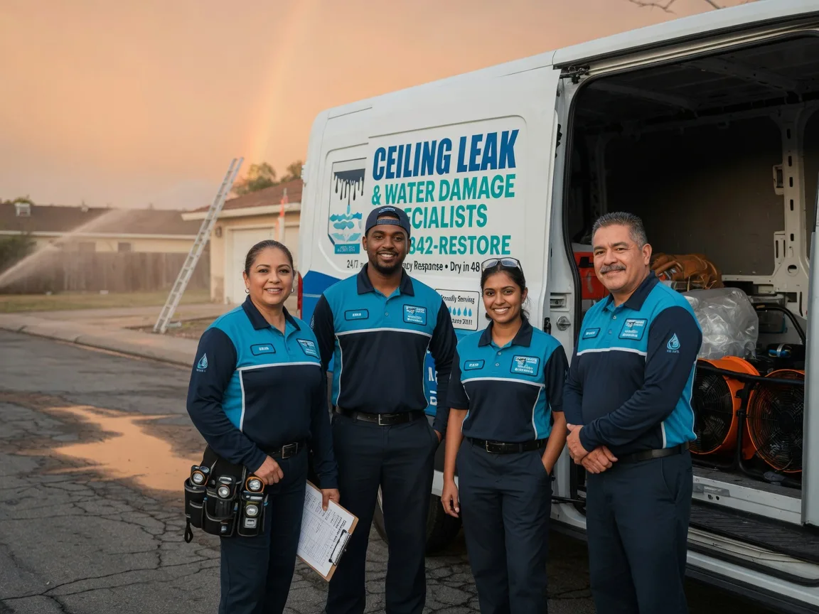 Ceiling Leak Cleanup company in Bulverde, TX